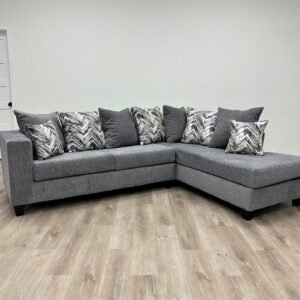 110-Charcoal Sectional