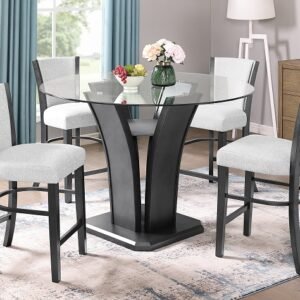 1716DV-5P CAMELIA DOVE COUNTER HEIGHT DINING