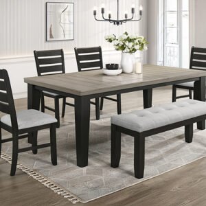 2152LG-6P BARDSTOWN LIGHT GREY DINING GROUP