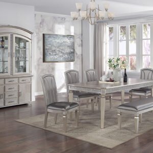 2200-4282-8P KLINA LEG TABLE DINING GROUP