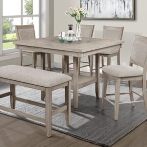 2727AG-6P FULTON ALL GREY COUNTER HEIGHT DINI