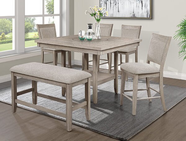 2727AG-6P FULTON ALL GREY COUNTER HEIGHT DINI