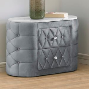 5115GY-2 NATALIA NIGHT STAND GREY