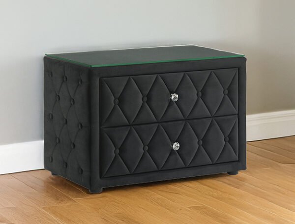 5213BK-2 JOSEPHINE NIGHT STAND BLACK