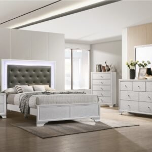 SETB4310 LYSSA BEDROOM FROST