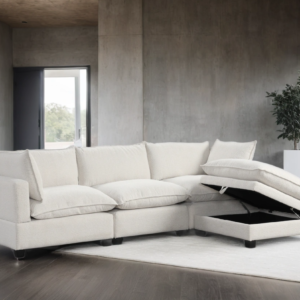 CLOUD2-Boucle Modular Sectional (BOUCLE FABRIC)