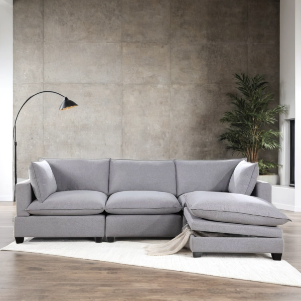 Cloud2 Gray Modular Sectional - Image 2
