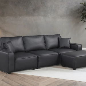 Columbia Black Sectional