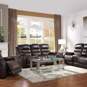 Harley Power - TOP GRAIN LEATHER Reclining Set