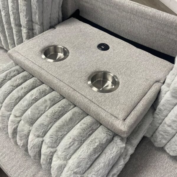NEYMAR Gray - Reversible Sectional - Image 3