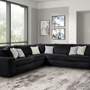 MARSHMALLOW Black OVERSIZED Sectional