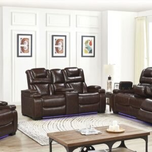 Woodland Brown 3PC Power Reclining Set