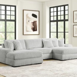 XL SUNDAY2 - GRAY 3PC Sectional