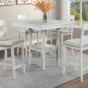 2631SET-DW LESTER 5-PK CTR HT TABLE DRIFT WOOD