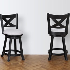 2993DV-24 KIPPER SWIVEL PUB STOOL DOVE K/D