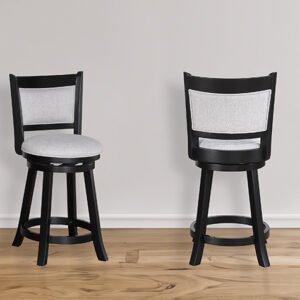 2998DV-24 CECIL SWIVEL PUB STOOL DOVE K/D