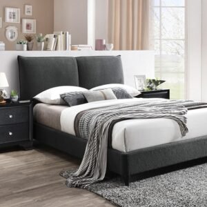 5106CL-ALL JENN CHARCOAL BED FRAME