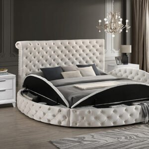 5202IV BRIGITTE BED FRAME IVORY