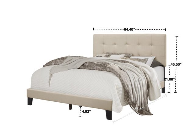 950 Fog Platform Bed - Twin, Full, Queen, King - Image 3