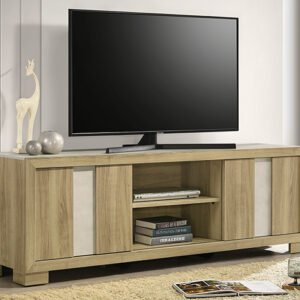 B6832-99 RANGLEY TV STAND - DRIFTWOOD