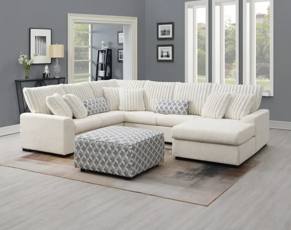 S1801 Brady Sectional (Beige)