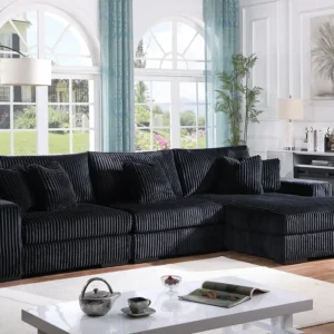 S859 Comfy 3pcs (Black)