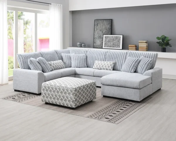 S1801 Brady Sectional (Grey)