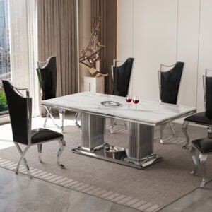 D6062 - Dining Table + 6 Chair Set