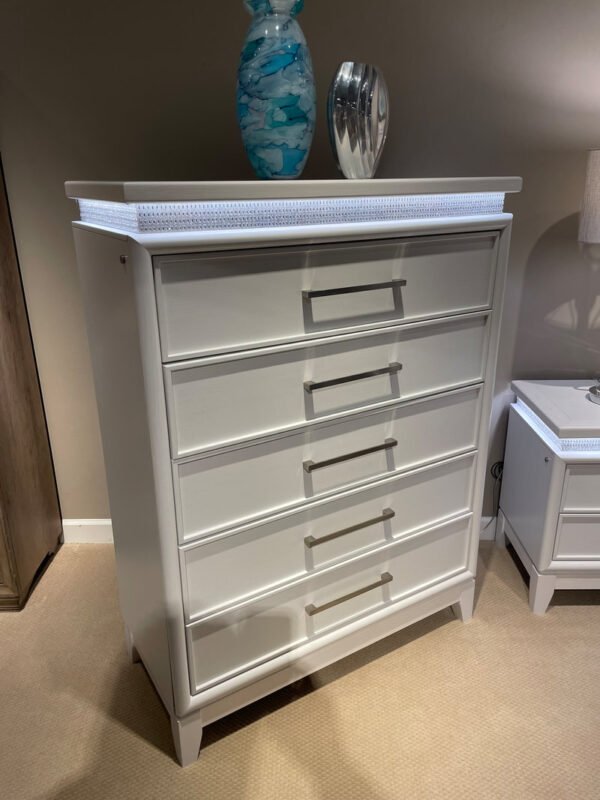 781 White - 5PC Bedroom Set Queen - Image 3