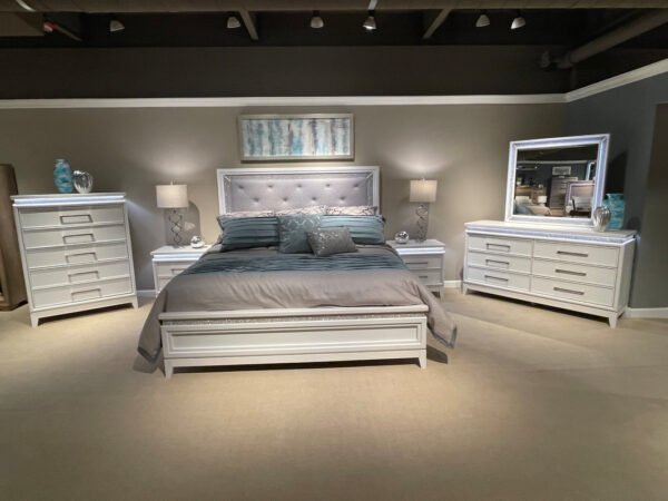 781 White - 5PC Bedroom Set Queen - Image 4