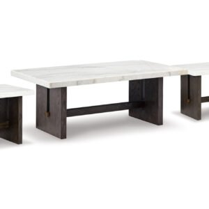 T779 Marble Occasional Table Set