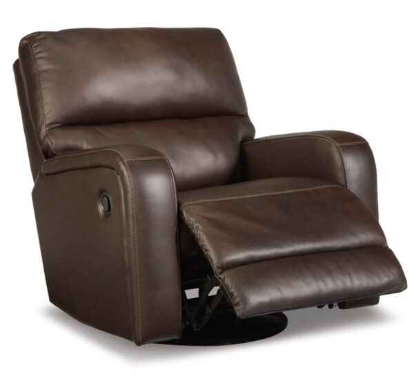 U4480561 - Leather Swivel Glider Recliner - Image 3