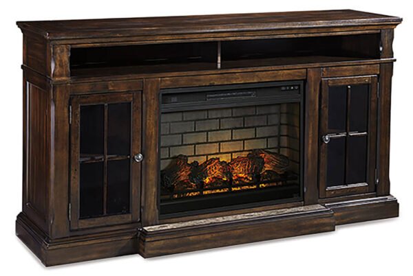 W701-88 TV Stand w/Fireplace 72"L - Image 2